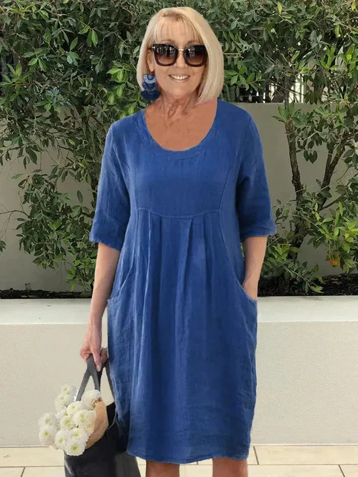 Ruby - Loose Fit Dress – Stylish Design & Handy Pockets