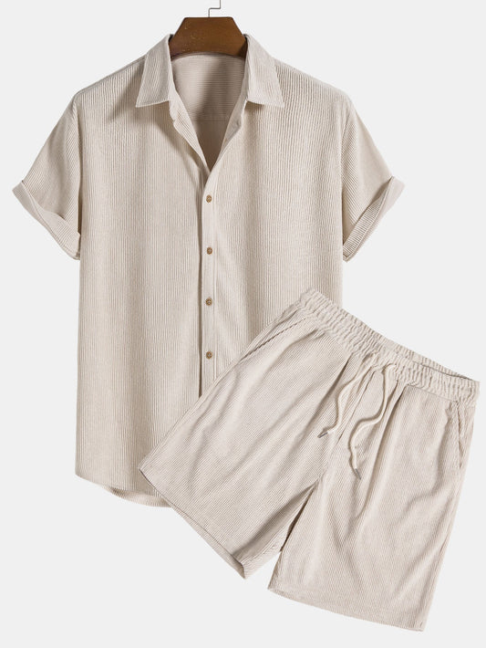 Logan - Modern Classic Polo & Shorts Set
