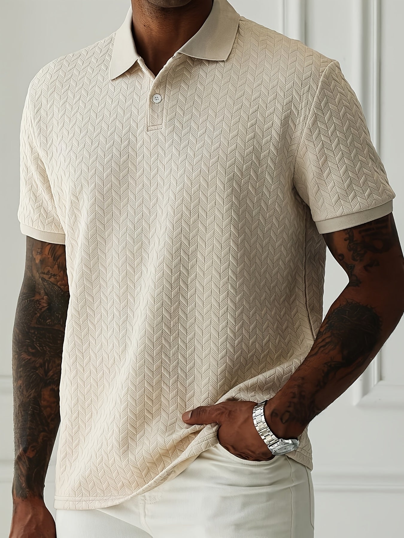 Cooper – Timeless Polo with Lapel Collar – Everyday Comfort & Style