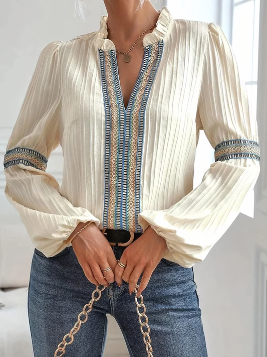 Ivy - Elegant Lace Blouse