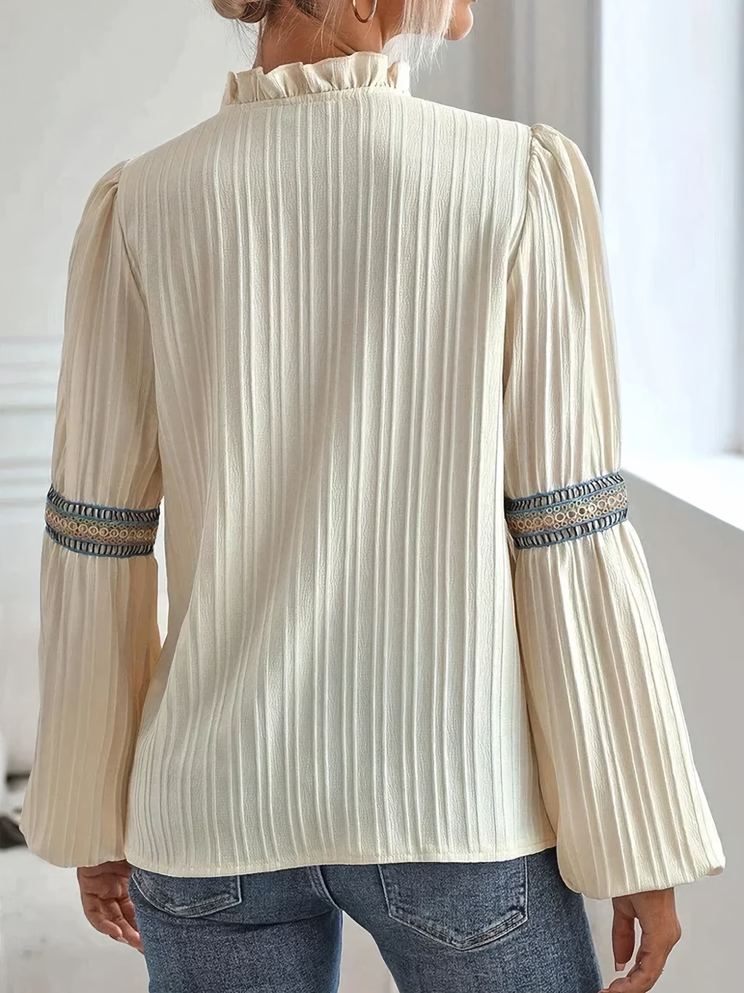 Ivy - Elegant Lace Blouse