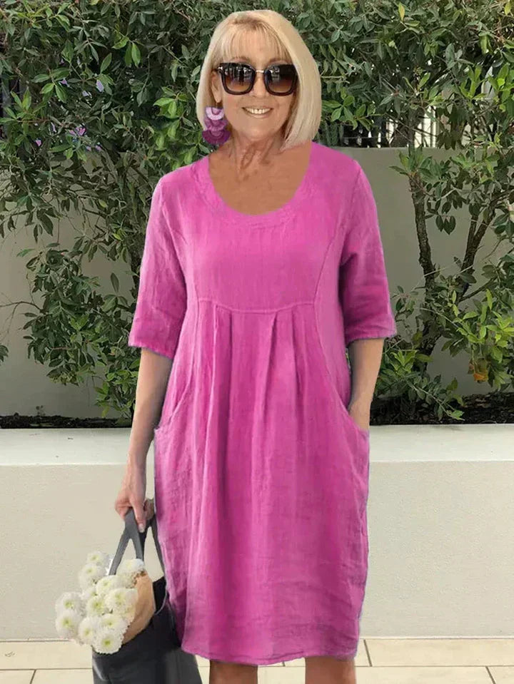 Ruby - Loose Fit Dress – Stylish Design & Handy Pockets