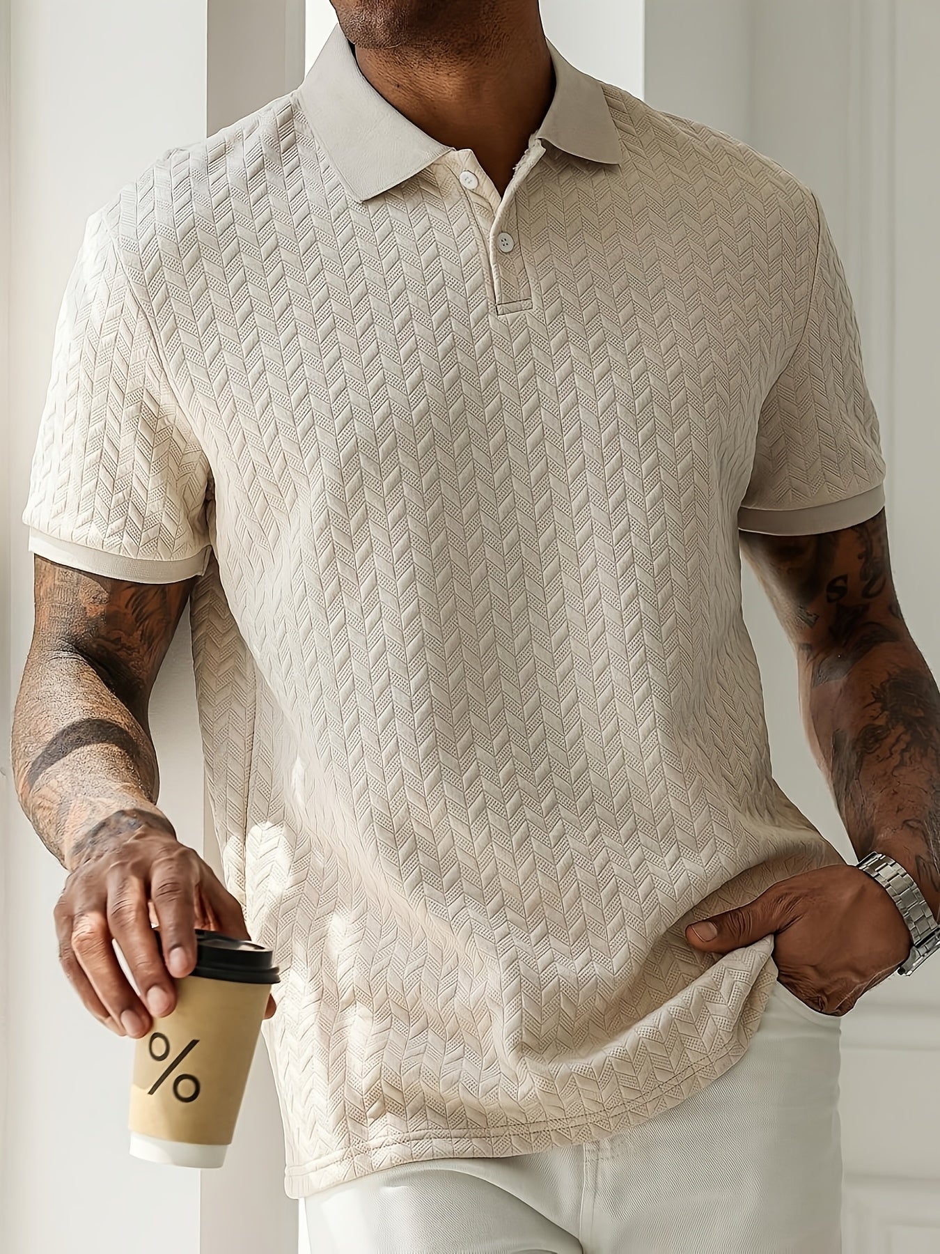Cooper – Timeless Polo with Lapel Collar – Everyday Comfort & Style