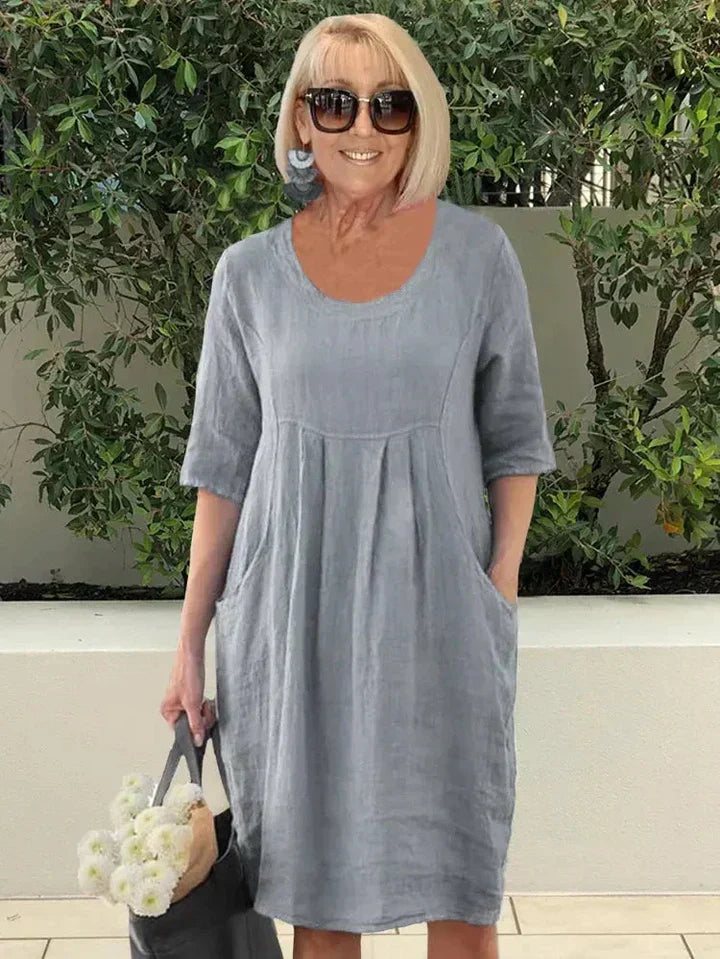 Ruby - Loose Fit Dress – Stylish Design & Handy Pockets