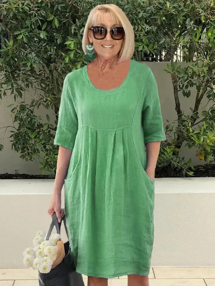 Ruby - Loose Fit Dress – Stylish Design & Handy Pockets