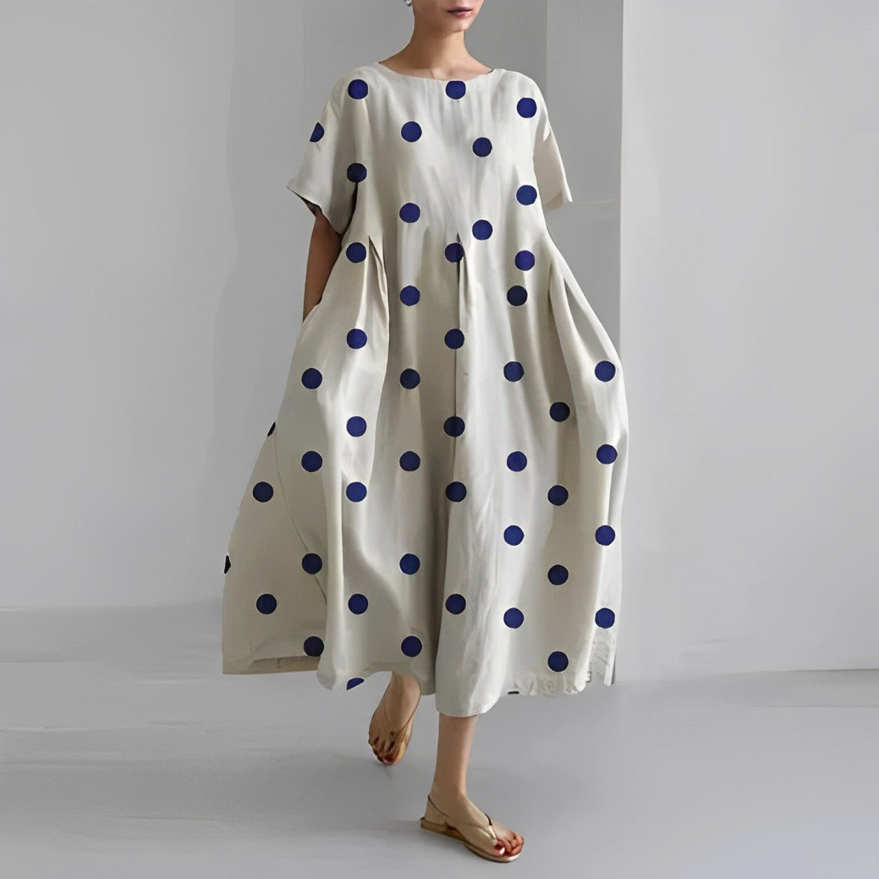 Evie – Floral Spring Maxi Dress – Feminine Charm & All-Day Comfort