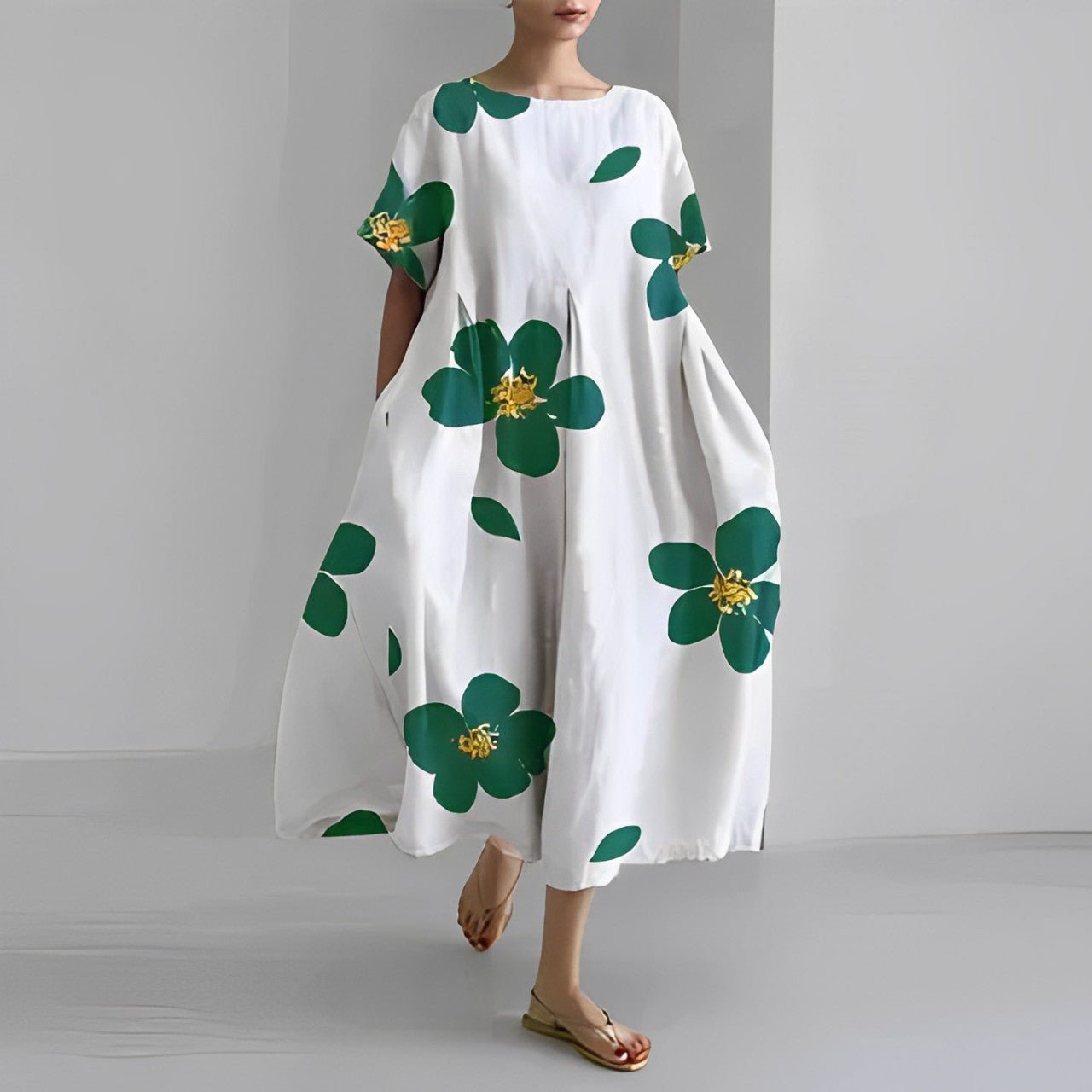 Evie – Floral Spring Maxi Dress – Feminine Charm & All-Day Comfort